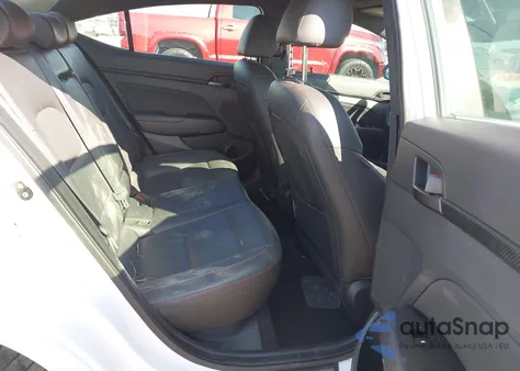 2018 Hyundai Elantra Sport из США, поврежденный, VIN KMHD04LB5JU534753